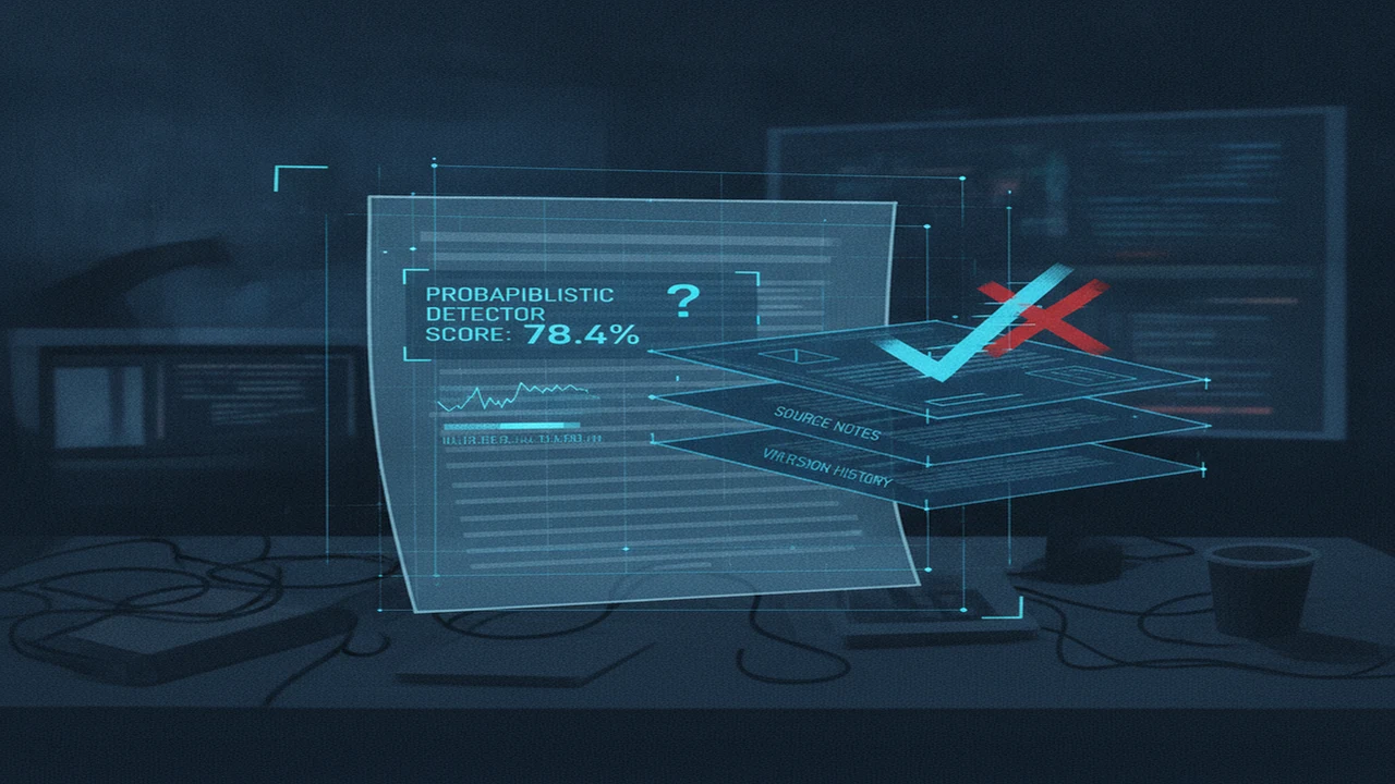 How Accurate Are AI Detectors, and What Counts as Proof?