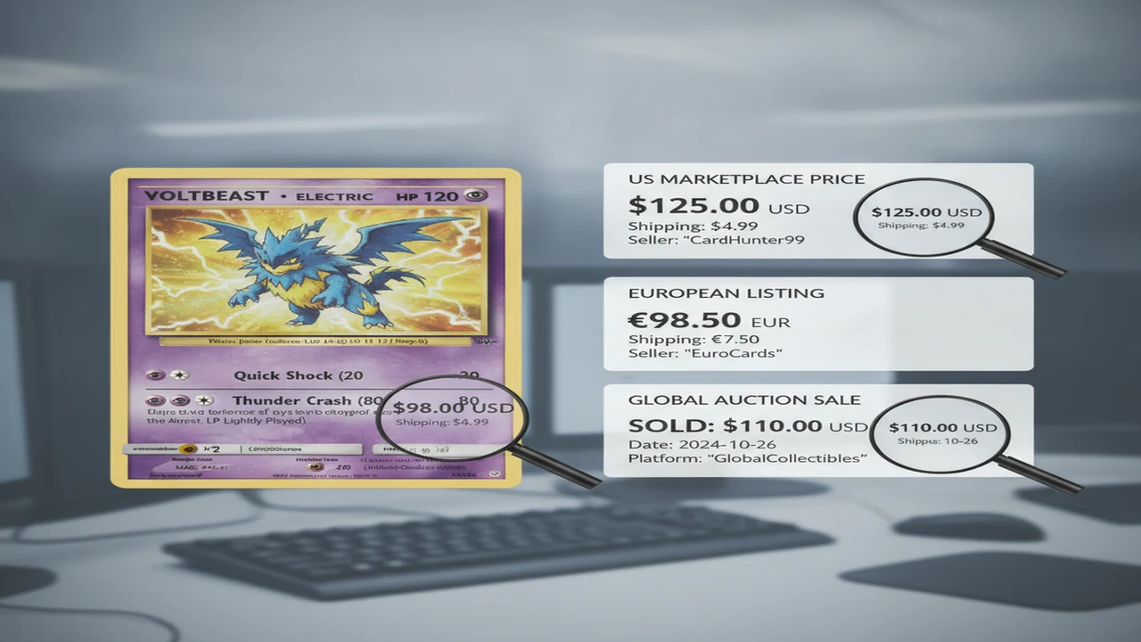 TCGplayer vs Cardmarket vs eBay for Pokemon Prices