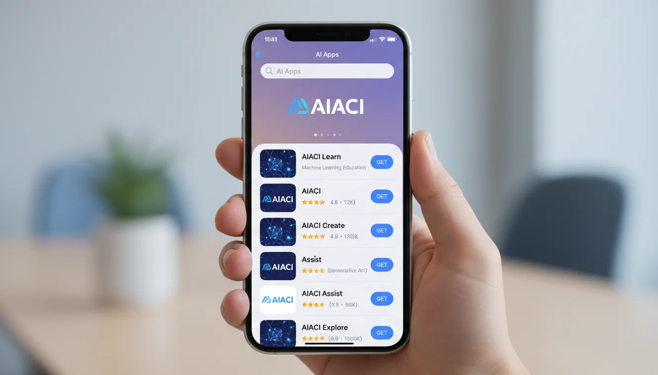 Best AI apps for iPhone 2026 ranked list showing top iOS AI applications
