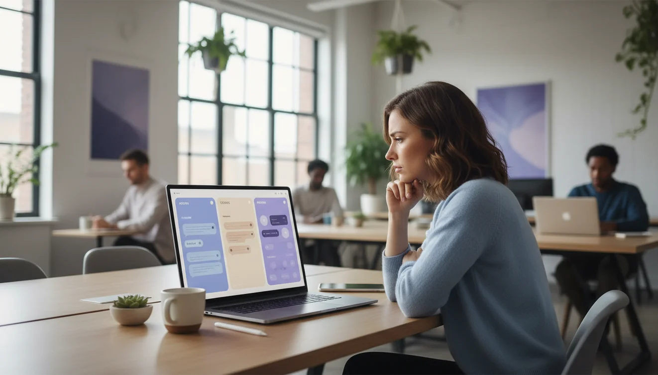 AI chat app comparison chart showing AIACI vs competitors