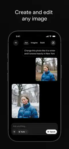 Grok screenshot from the App Store listing