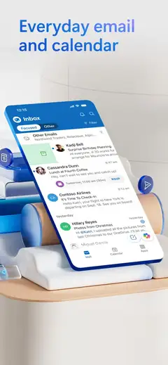 Microsoft Copilot in Outlook screenshot from the App Store listing