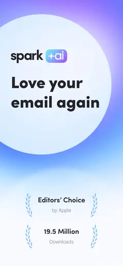 Spark Mail screenshot from the App Store listing