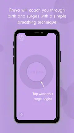 Freya (The Positive Birth Company) screenshot from the App Store listing