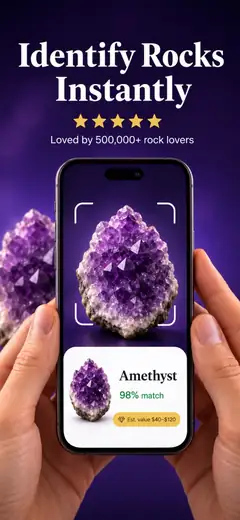 AI Rock ID screenshot from the App Store listing