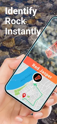 Rock Identifier: Stone ID screenshot from the App Store listing