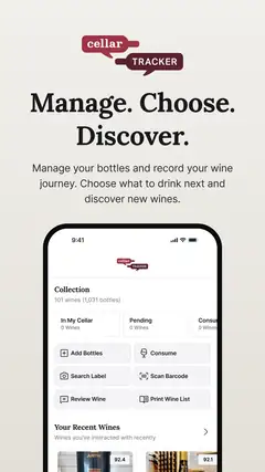 CellarTracker screenshot from the App Store listing