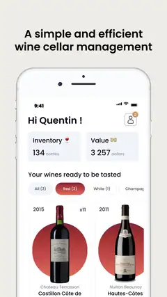 Oeni screenshot from the App Store listing