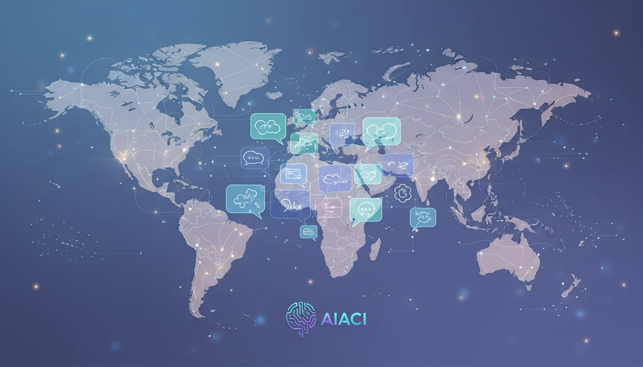 Chat IA multilingual AI agent interface supporting native language processing