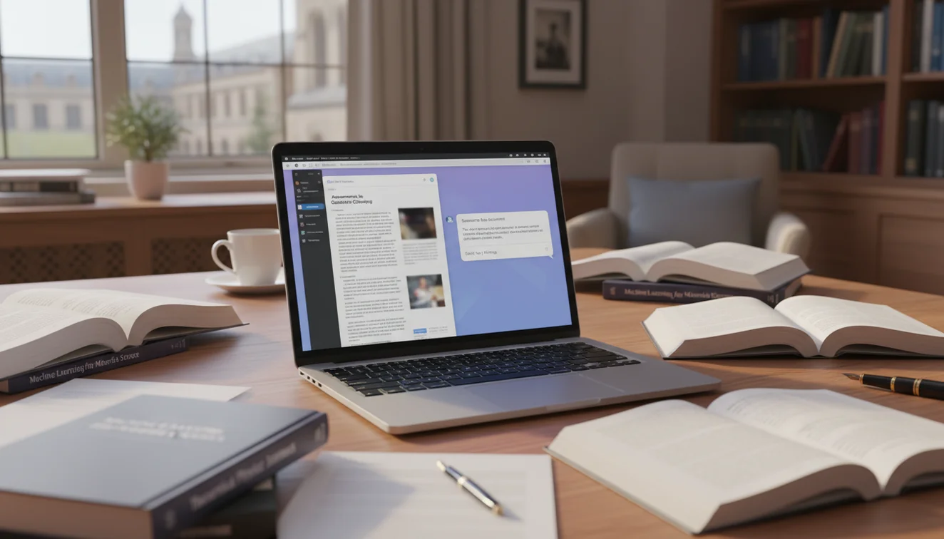 ChatPDF document analysis agent processing uploaded content for targeted queries