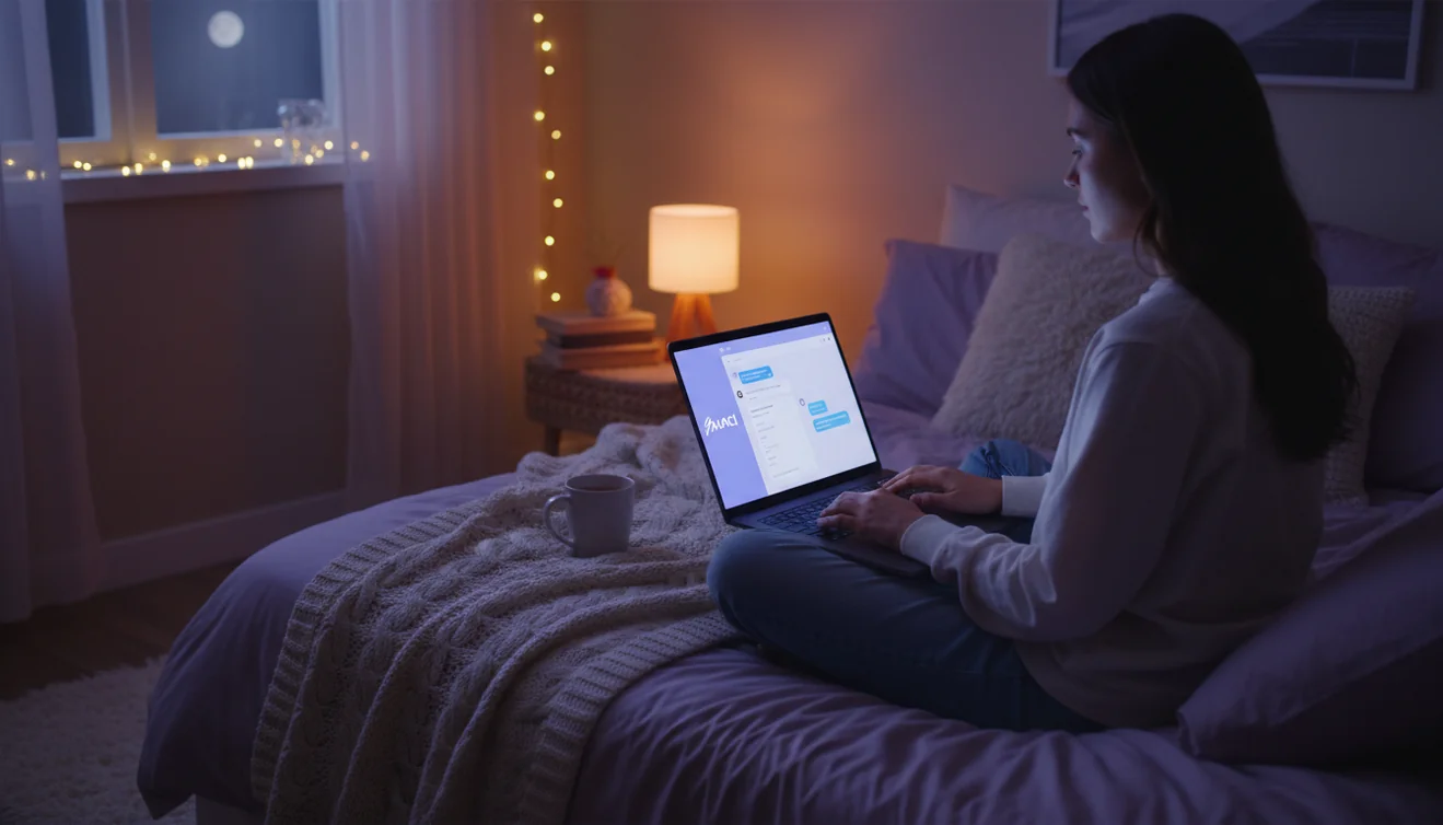 AI chatting conversation showing multi-turn agent exploration of complex topics
