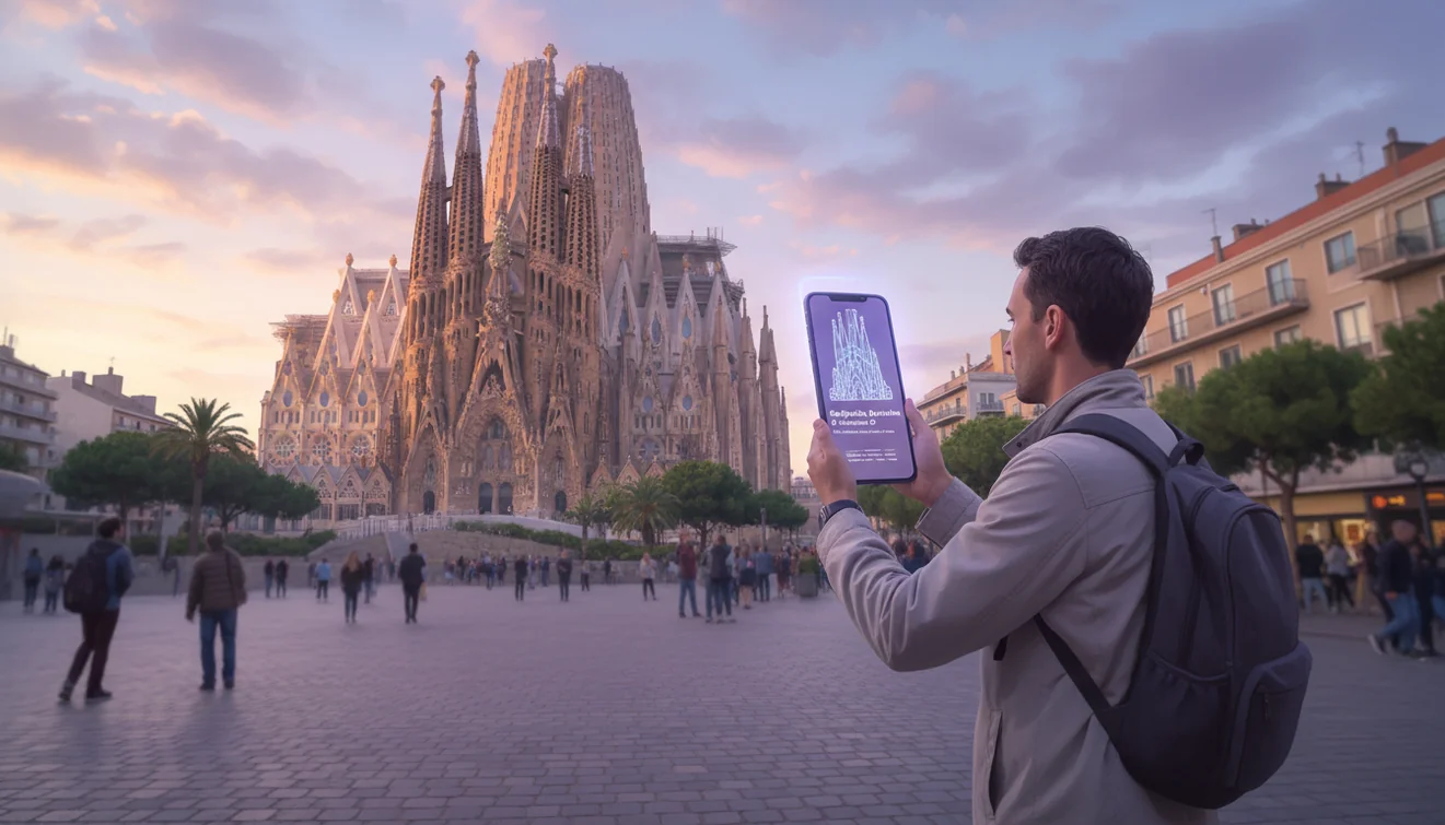 AI visual recognition agent on mobile for on-the-go identification