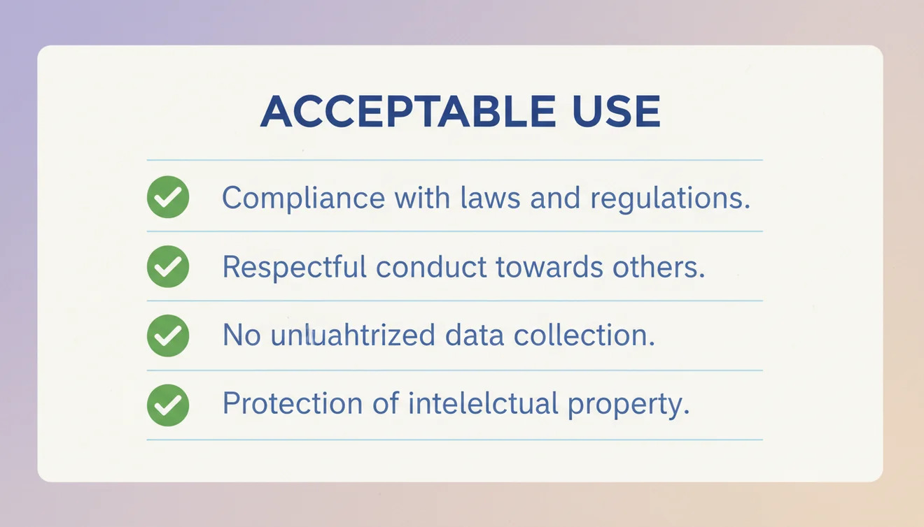 AIACI terms and guidelines for responsible AI chat usage